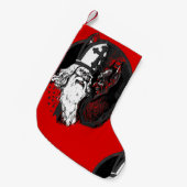 st nick krampus kleine kerstsok (Voorkant (Hangend))