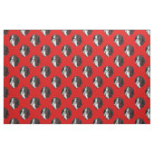 st nick krampus stof (Fat Quarter)
