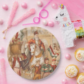 St. Nick St. Nicholas Dutch Sinterklaas  Papieren Bordje (Feest)