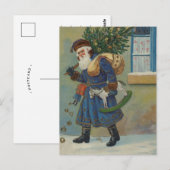 St. Nick |  vakantie Briefkaart (Voorkant / Achterkant)