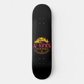 ST-NICKS BED & BREAKFAST grappige kerst Persoonlijk Skateboard (Voorkant)