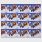 St. Nicks Express Cadeaupapier (Vlak)