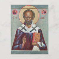 St. Nicolaas de wonderdoener Orthodox Icoon