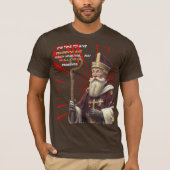St. Nicolaas “Sla heretics” T-shirt (Voorkant)