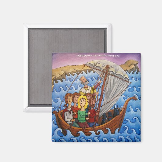 St. Nicolas wonder Magneet (Voorkant / Achterkant)