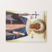 St. Nina Equal-to-the-Apostles Orthodox Icon Legpuzzel (Horizontaal)