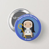 St. Odilia Ronde Button 5,7 Cm (Voorkant /achterkant)