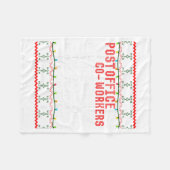 St Office Co Workers Are Like Christmas Lights The Fleece Deken (Voorkant (Horizontaal))