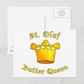 St. Olaf Butter Queen Products Briefkaart (Voorkant / Achterkant)