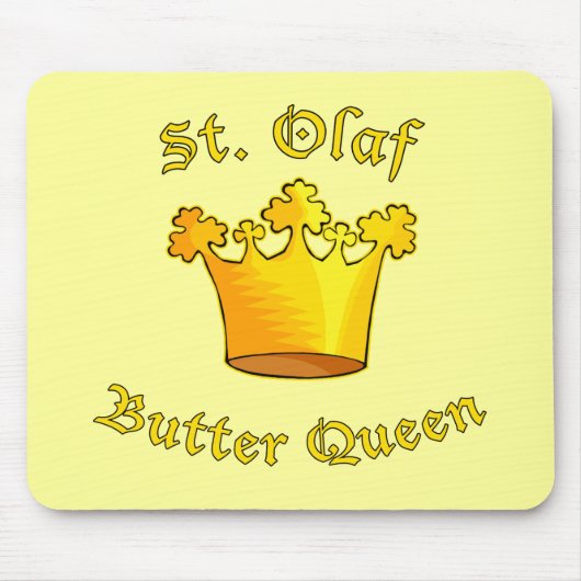 St. Olaf Butter Queen Products Muismat (Voorkant)