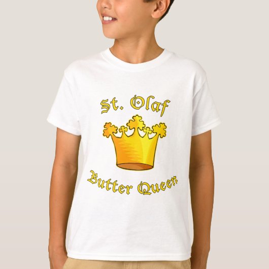 St. Olaf Butter Queen Products T-shirt (Voorkant)