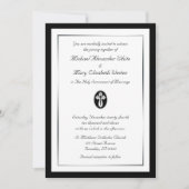 St. Olga Cross - Orthodoxe bruiloft uitnodigingen (Voorkant)