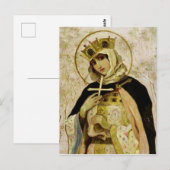 “St Olga” door Mikhail Nesterov Briefkaart (Voorkant / Achterkant)