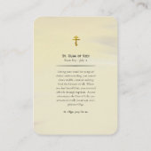 St. Olga Gelijk-aan-de-Apostelen Gebed Kaart Plaatskaartje (Achterkant)