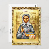 St. Olga of Alaska Orthodox Christian Icon Briefkaart (Voorkant / Achterkant)