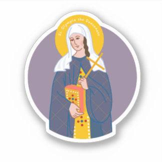 St. Olympia de Deaconess Sticker