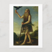 St. Onuphrius (olie op doek) Briefkaart (Voorkant)