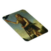 St. Onuphrius (olie op doek) Magneet (Rechterzijde)