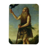 St. Onuphrius (olie op doek) Magneet (Verticaal)