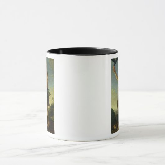 St. Onuphrius (olie op doek) Mok (Midden)