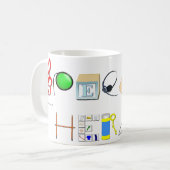 ST op het werk Koffiemok (Voorkant links)