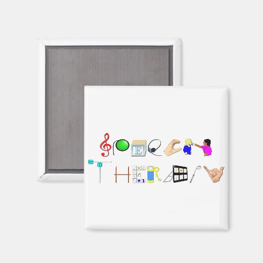 ST op het werk Magneet (Voorkant / Achterkant)