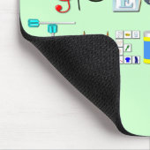 ST op het werk Muismat (Hoek)