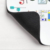 ST op het werk Muismat (Hoek)