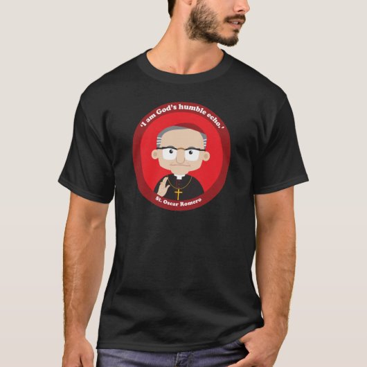 St. Oscar Romero T-shirt (Voorkant)