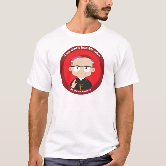 St. Oscar Romero T-shirt (Voorkant)
