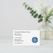 st Otolaryngoloog Doctor Medische Visitekaartje (Staand voorkant)