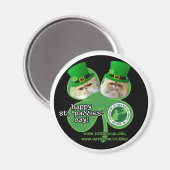 St. Paddies dagmagneet - ontwerp 1 Magneet (Voorkant / Achterkant)