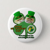 st. paddies day button - ontwerp 2 (Voorkant)