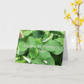 St.Paddy Kaart (Gele Bloem)
