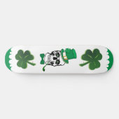 St. Paddy Skull Skateboard (Horizontaal)