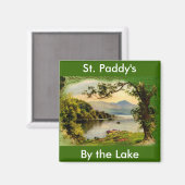 St. Paddy's bij het meer Magneet (Voorkant / Achterkant)