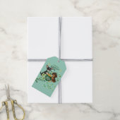St Paddy's dag "Pawt van goud " Cadeaulabel (Met Touw)