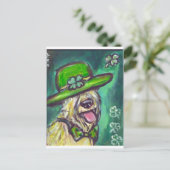 st paddys dag sir pieaten briefkaart (Staand voorkant)