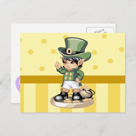 St. Paddy's Day Briefkaart (Voorkant / Achterkant)