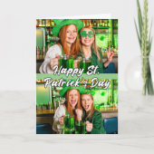 St. Paddy's Day Custom Modern 2-foto's Sjabloon (Voorkant)