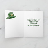 St. Paddy's Day Egg, Saint Patrick's Day! Kaart (Binnen)