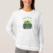 St. Paddy's Day Gnome  Green Truck T-shirt (Voorkant)