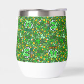 St. Paddy's Day Groene gouden munten Shamrock Slai (Links)