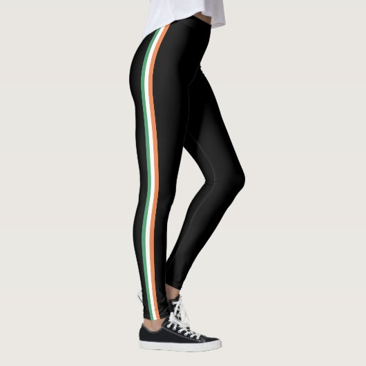 St. Paddy's Day. Ierse vlag. Leggings (Rechts)