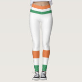 St. Paddy's Day. Ierse vlag. Leggings (Voorkant)
