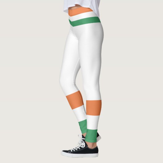 St. Paddy's Day. Ierse vlag. Leggings (Links)