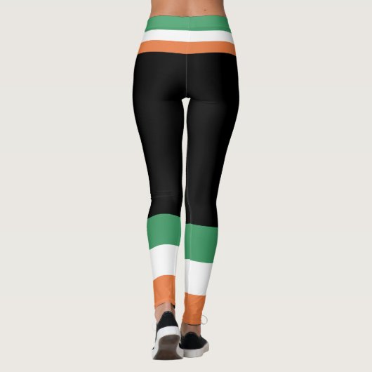 St. Paddy's Day Ireland Flag Leggings (Achterkant)