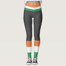 St. Paddy's Day Ireland Flag Leggings