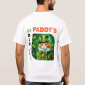 St. Paddy's Day Joy - Groene gloed dans feest T-shirt (Achterkant)
