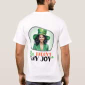 St. Paddy's Day Joy - Groene kleding affaire T-shirt (Achterkant)
